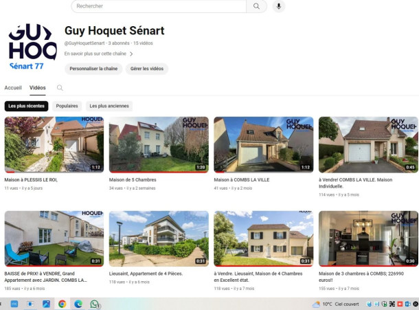 Chaine YouTube Guy Hoquet SENART 77