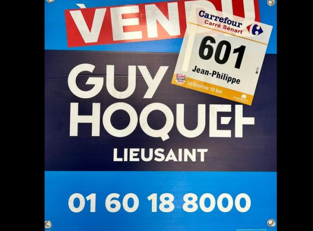 Dossard pour le 10 kms!