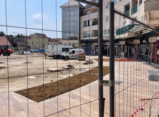 Travaux Place du Colombier